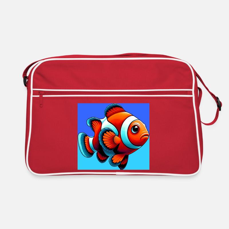 Poisson-clown Sac Retro