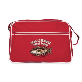 Bluefin Tuna Angler - Retro Bag - red/white - Front