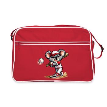Koala Baseball - Sac Retro - rouge/blanc - Devant