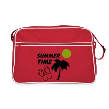 Summertime - Retro Bag - red/white - Front