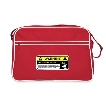 Dash Cam  - Sac Retro - rouge/blanc - Devant