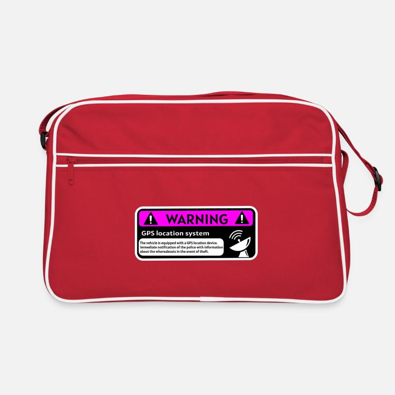 GPS Location Alert Retro Bag