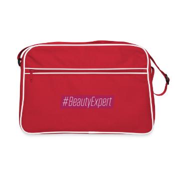 Expert beauté - Sac Retro - rouge/blanc - Devant