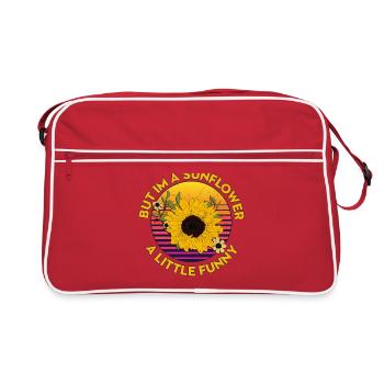Tournesol - Sac Retro - rouge/blanc - Devant