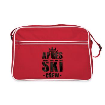 Équipe de ski Apres - Sac Retro - rouge/blanc - Devant