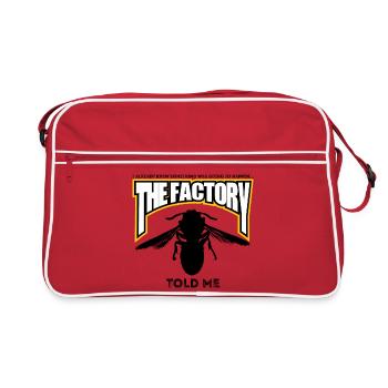 The Wasp Factory - Retro Bag - red/white - Front