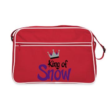 snowboarding - Sac Retro - rouge/blanc - Devant