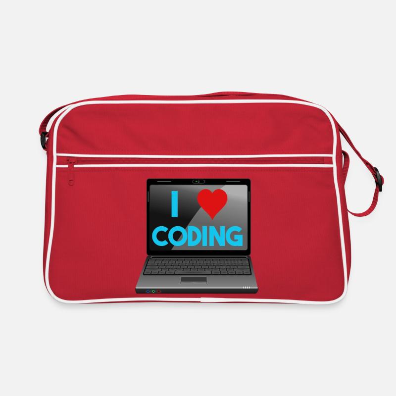Programmation, programmeurs, informaticiens Sac Retro