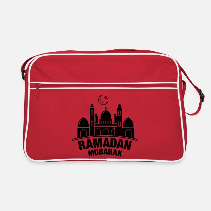 Ramadan Mubarak Retro Tasche