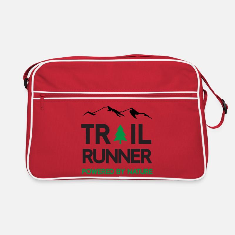 Trail Runner - Powered by Nature Retro Tasche