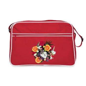 BOUQUET - Retro Bag - red/white - Front