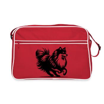Sharp - Retro Bag - red/white - Front
