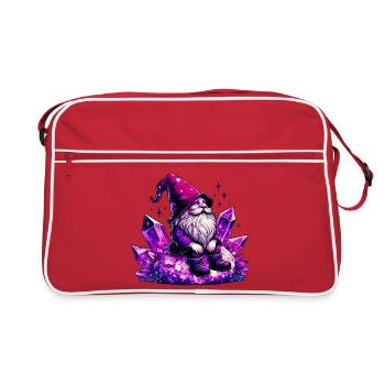 Gnome - Sac Retro - rouge/blanc - Devant