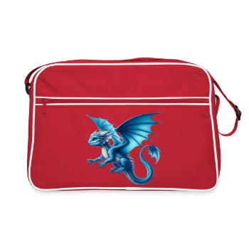 Dragon - Sac Retro - rouge/blanc - Devant