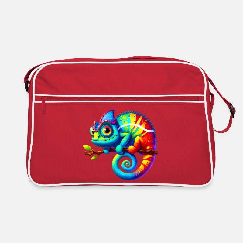 Caméléon Sac Retro
