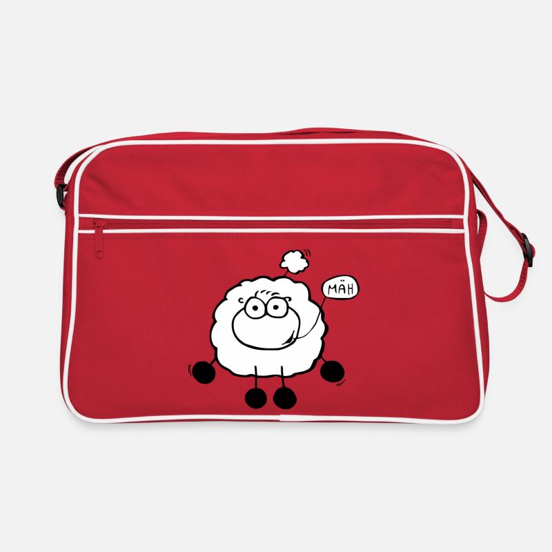 Moutons de course Sac Retro
