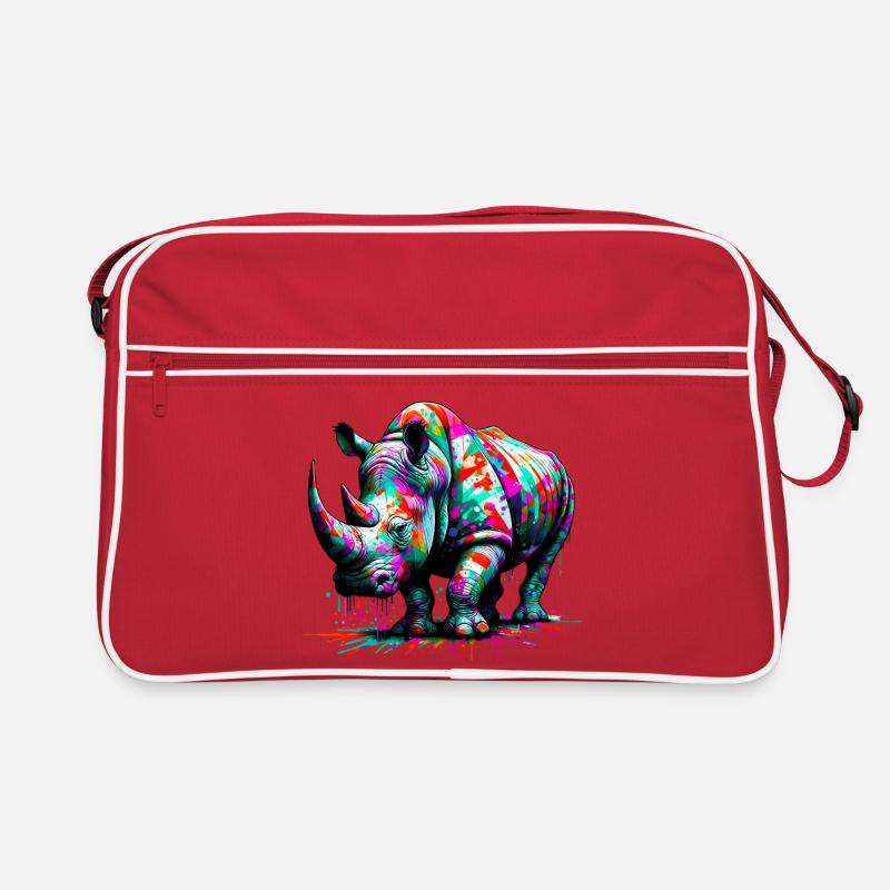 Nashorn Retro Tasche