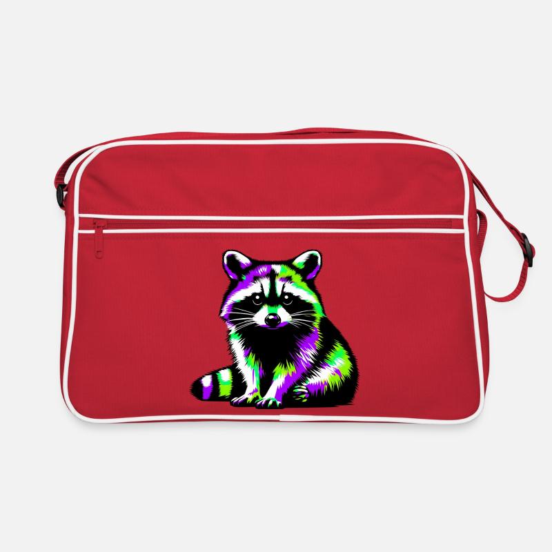 Raton laveur Sac Retro