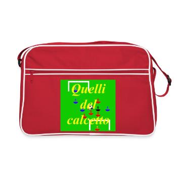 Celles du football à cinq - Sac Retro - rouge/blanc - Devant