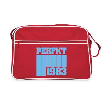 1983 1983 - Sac Retro - rouge/blanc - Devant