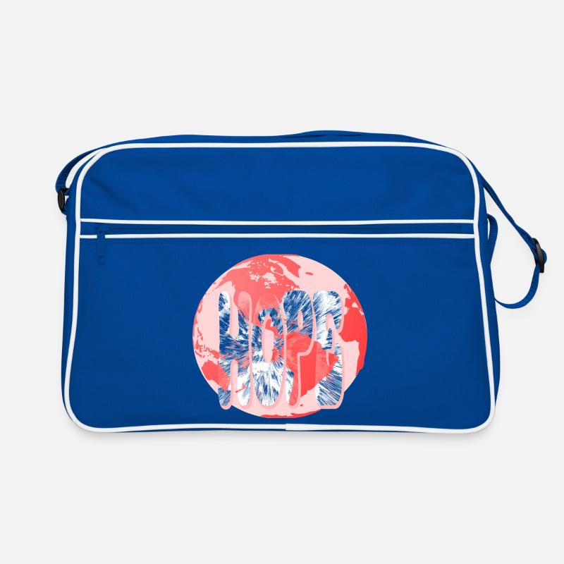 Hoffnung Erde Hope Retro Tasche