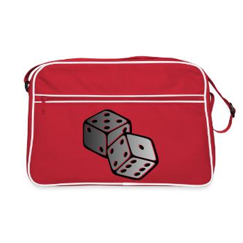 Cube - Retro Bag - red/white - Front