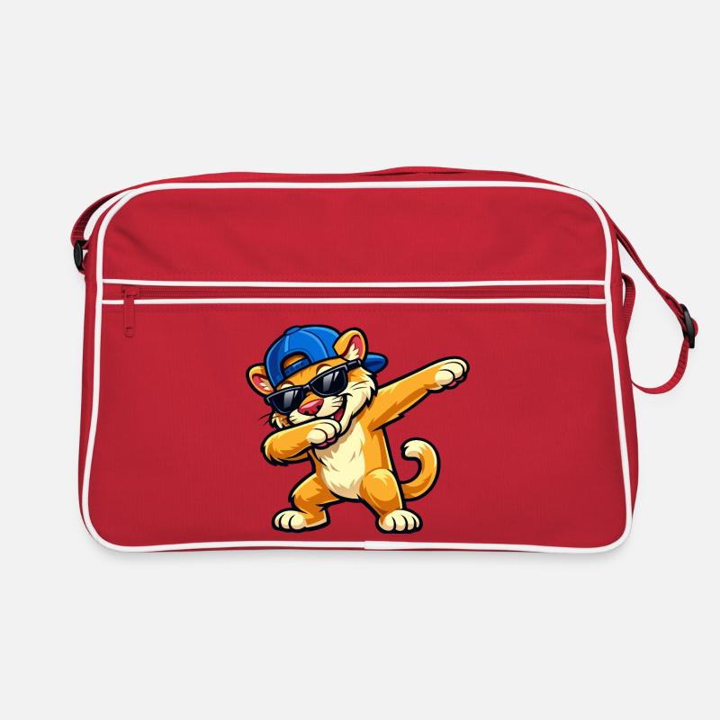 Cougar en train de dabber Sac Retro