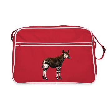 Okapi - Retro Bag - red/white - Front