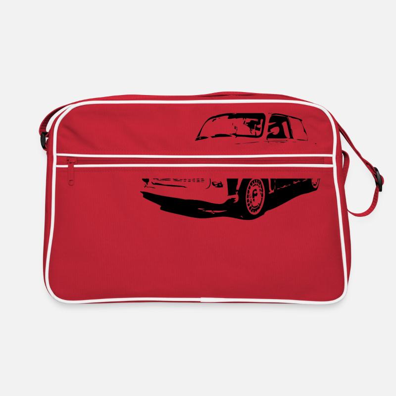  601 Tuning - Retro Tasche - Rot/Weiß
