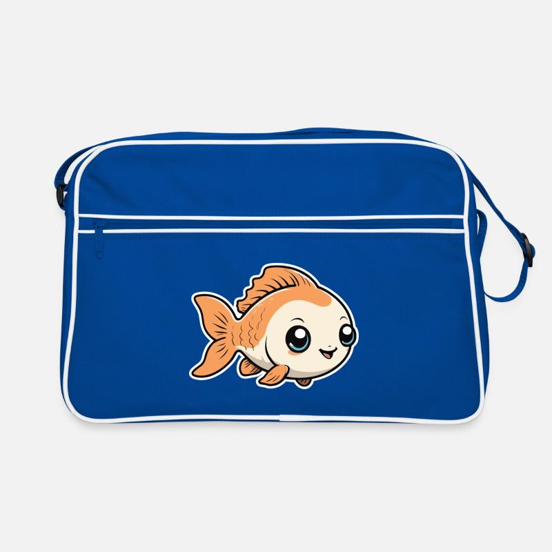 Petit Mignon Bébé Poisson Poisson Sac Retro