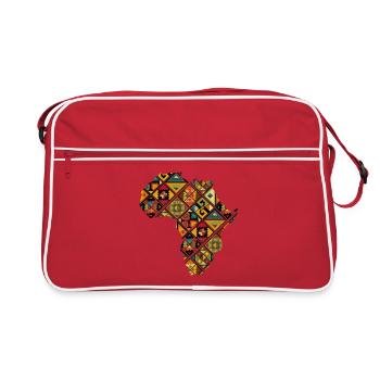 My African Dream - Retro Bag - red/white - Front
