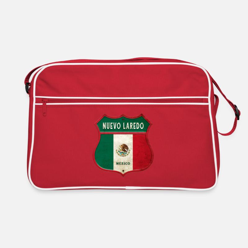 Nuevo Laredo Mexico Crest Design Sac Retro
