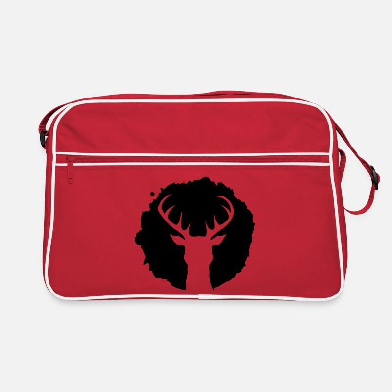 Hirsch Patch Retro Tasche