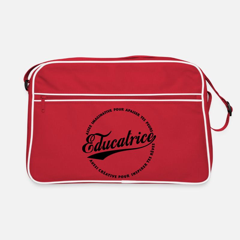 Éducatrice Imaginative et créative Sac Retro