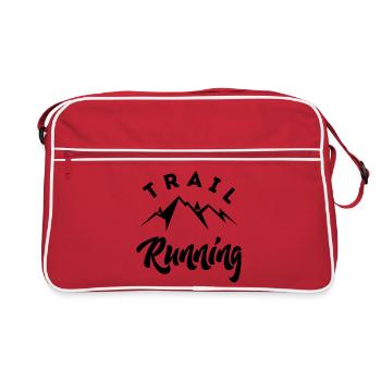 Trail Running - Retro Tasche - Rot/Weiß - Vorne