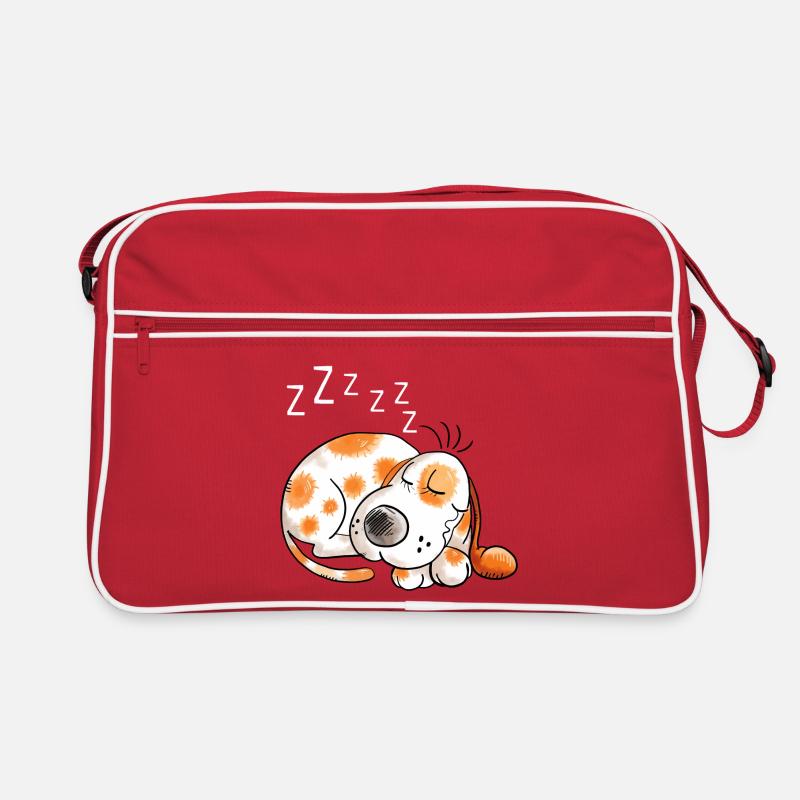 Chien dormant Sac Retro