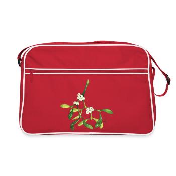 Mistletoe - Retro Bag - red/white - Front