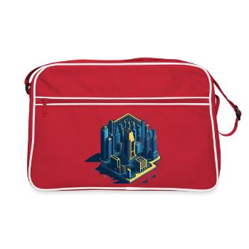 Planche à dessin - Sac Retro - rouge/blanc - Devant