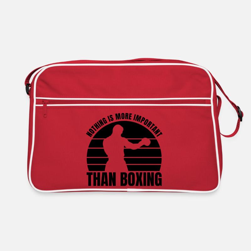 Boxliebhaber Retro Tasche