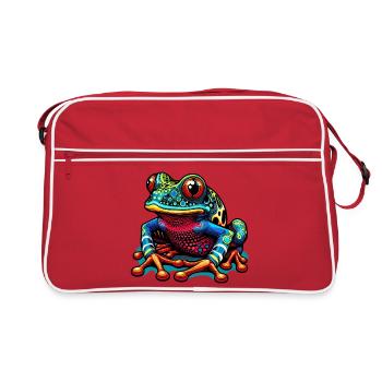 Grenouille - Sac Retro - rouge/blanc - Devant