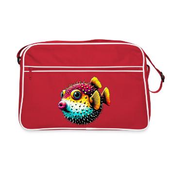 Blowfish - Sac Retro - rouge/blanc - Devant