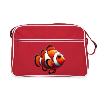Clownfish - Retro Bag - red/white - Front