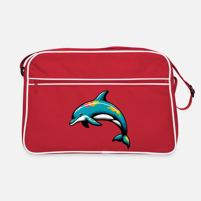 Delfin Retro Tasche
