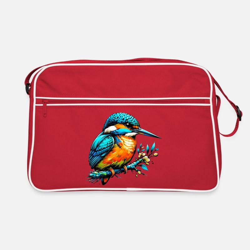 Eisvogel Retro Tasche