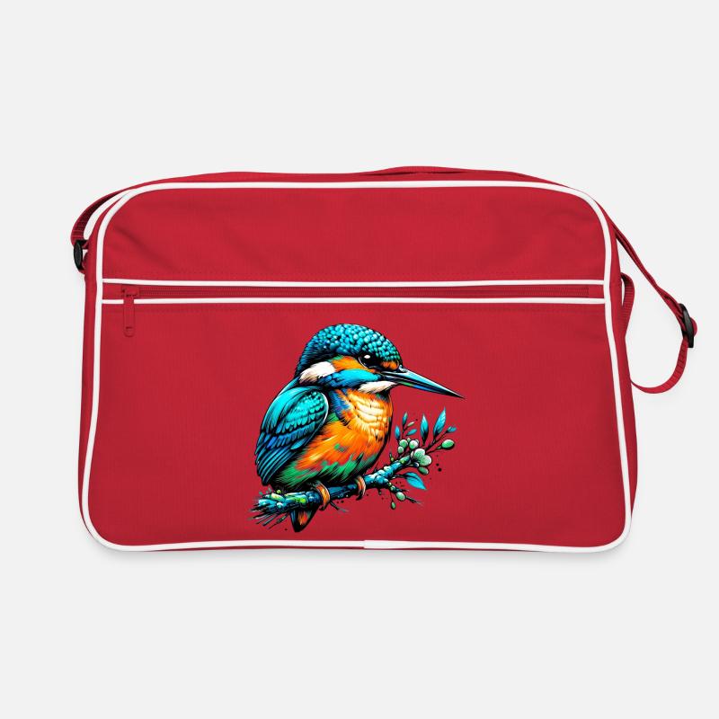 Eisvogel Retro Tasche
