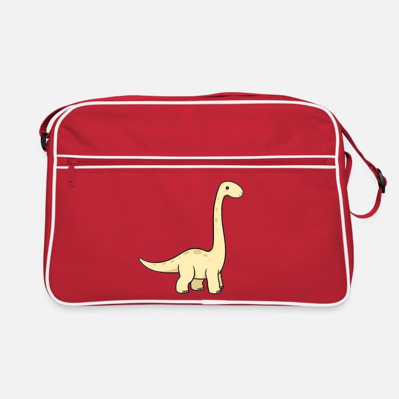 Brachiosaurus Dinosaurier Retro Tasche