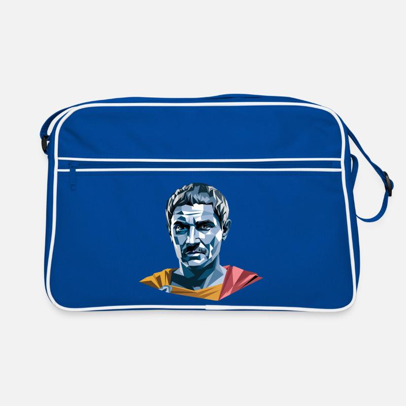 Caesar - Cooles Geschichtslogo Retro Tasche