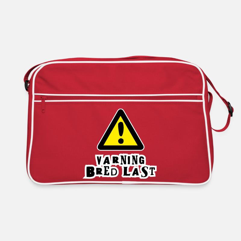 Wide Load Warning - Retro Bag - red/white