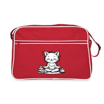 Zen Kitten - Sac Retro - rouge/blanc - Devant