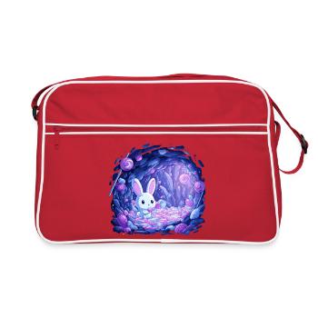 Sucre Lop Bunny en Candy Light - Sac Retro - rouge/blanc - Devant
